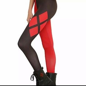 Harley Quinn Hot Topic leggings